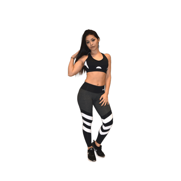 Slim fit black sports dress