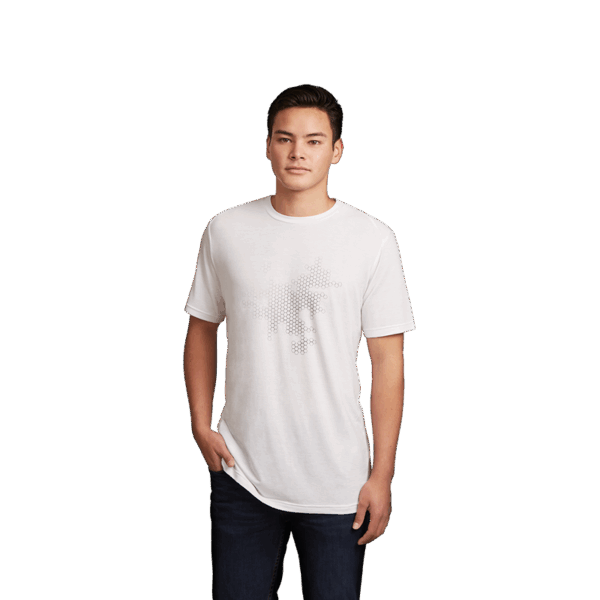 Polo Casual White Man T-Shirt