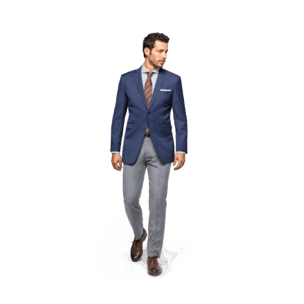 Free Style Man Grey Suit
